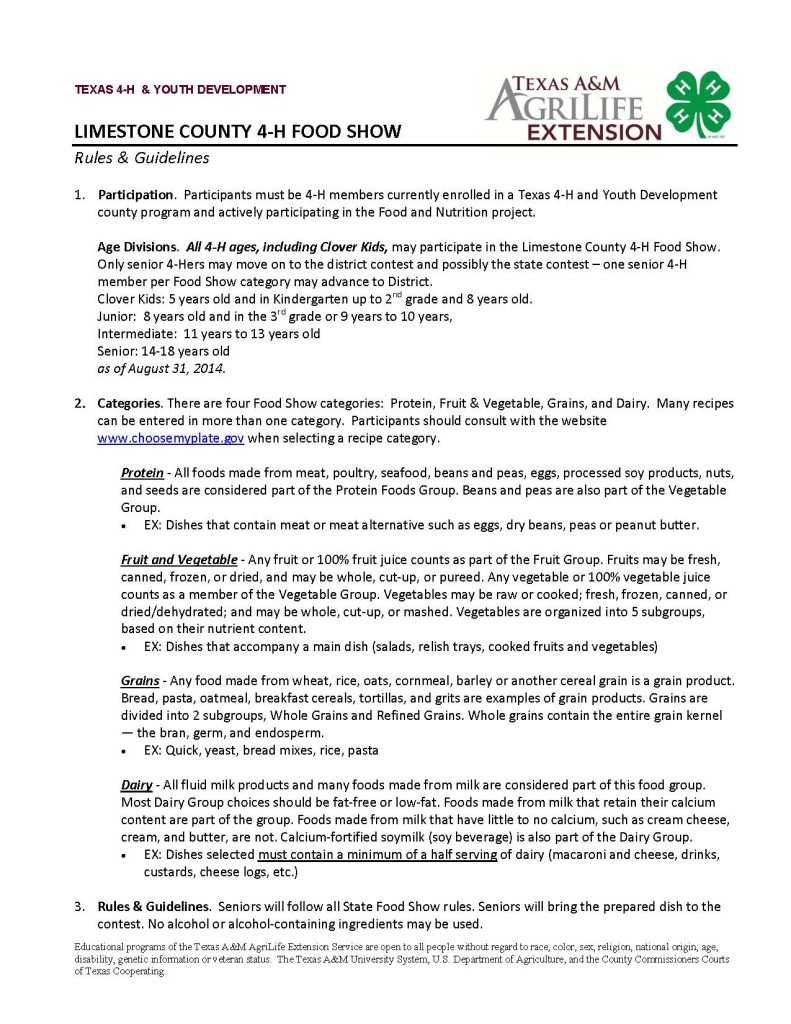 2014 Rules for County Food Show_Page_1