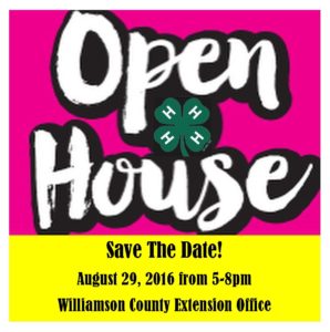 Save the Date Open House