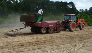 Equipment used to sprig Tifton-85 for a result demonstration