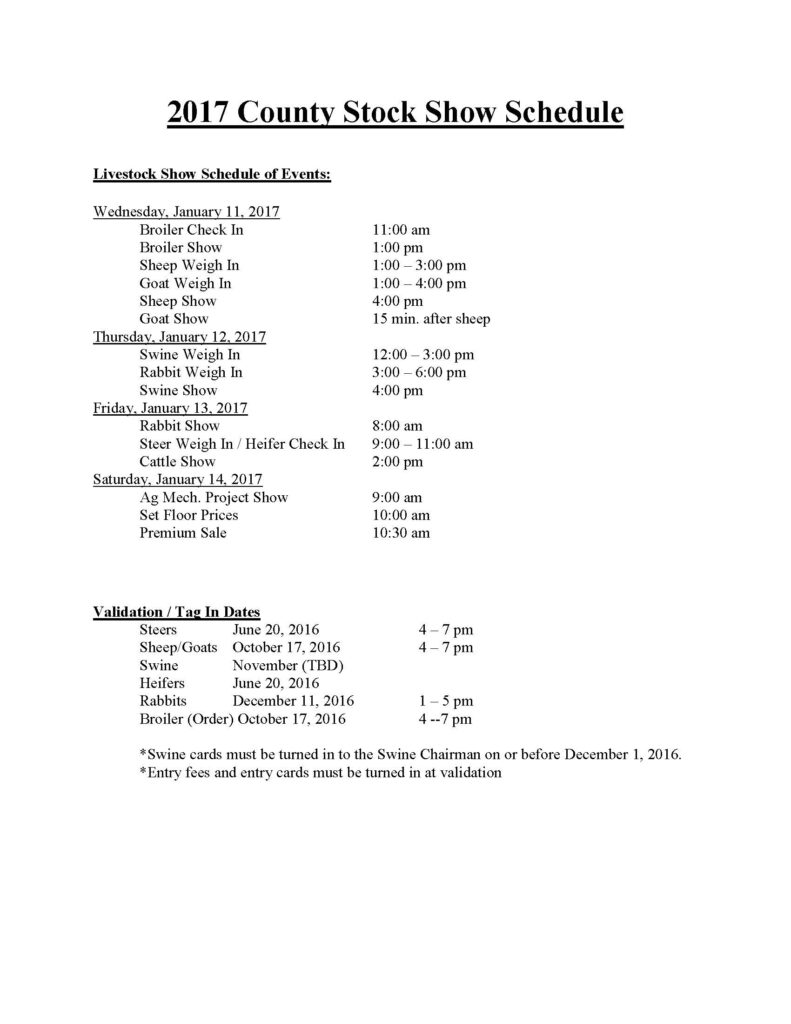 2017-county-stock-show-schedule