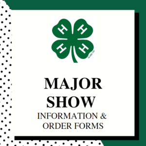 Major Show Information & Order Forms